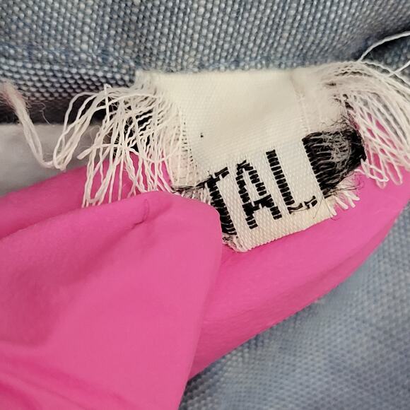 Vintage 70s MOD Pearl-Snap Shirt Large 24x35 Long-Tails - Picture 8 of 10